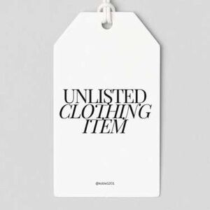 Unlisted Clothing Items 51-100